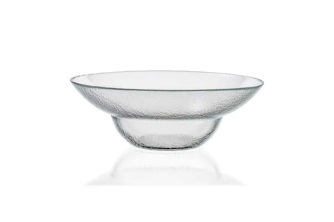 Ardacam 2197-1 11" Round China Bowl, 74 oz Capacity, Clear Glass Finish, General Use Tableware