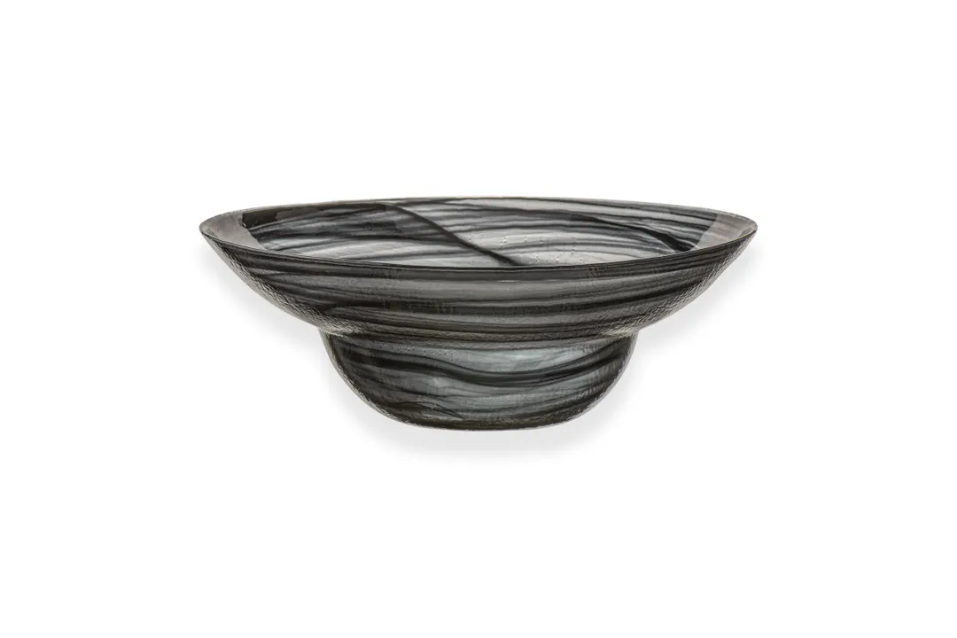 Ardacam 2248-43 - 9.8" Round China Bowl, 54 oz Capacity, Black Glass Finish, General Use