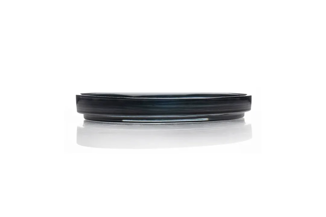 Ardacam 2444-43 Round Glass Plate, 6.1" Diameter, Clear Transparent Finish, Dinnerware Essential