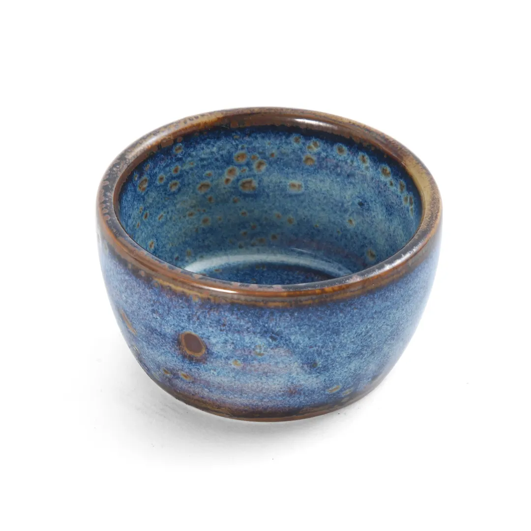 Mikasa 5255978 Starlit Ramekin, 2 oz., 2-9/16" dia., Blue Porcelain, Dishwasher Safe