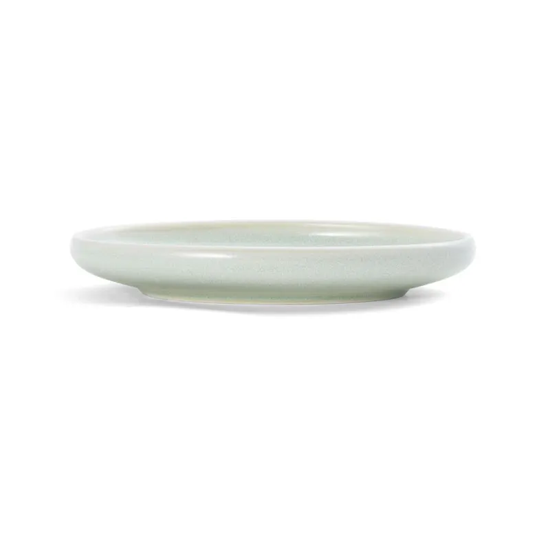 Mikasa 5255980 Jade Plate, 8"L x 5-5/16"W, Oval, Coupe Rim, Vitrified Porcelain