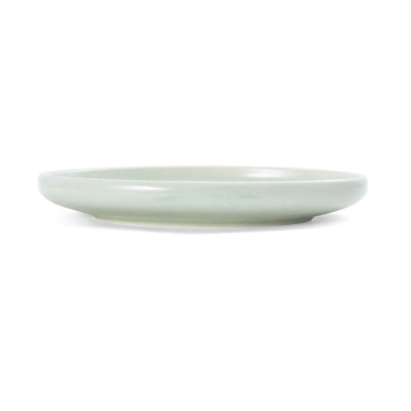 Mikasa 5255997 Jade Plate, 11" x 7-1/4", Oval Coupe, Vitrified Porcelain, Dishwasher Safe