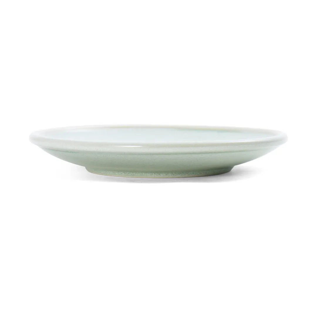 Mikasa 5255998 Jade Plate, 7.25" Dia., Round, Coupe Rim, Vitrified Porcelain