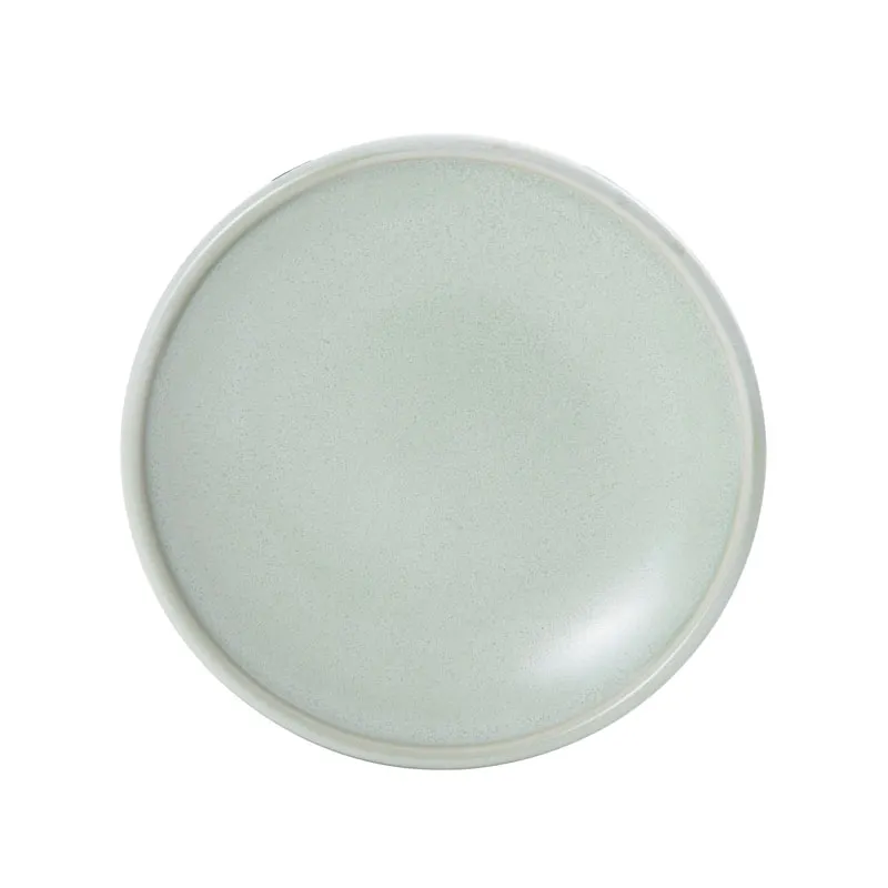 Mikasa 5255998 Jade Plate, 7.25" Dia., Round, Coupe Rim, Vitrified Porcelain