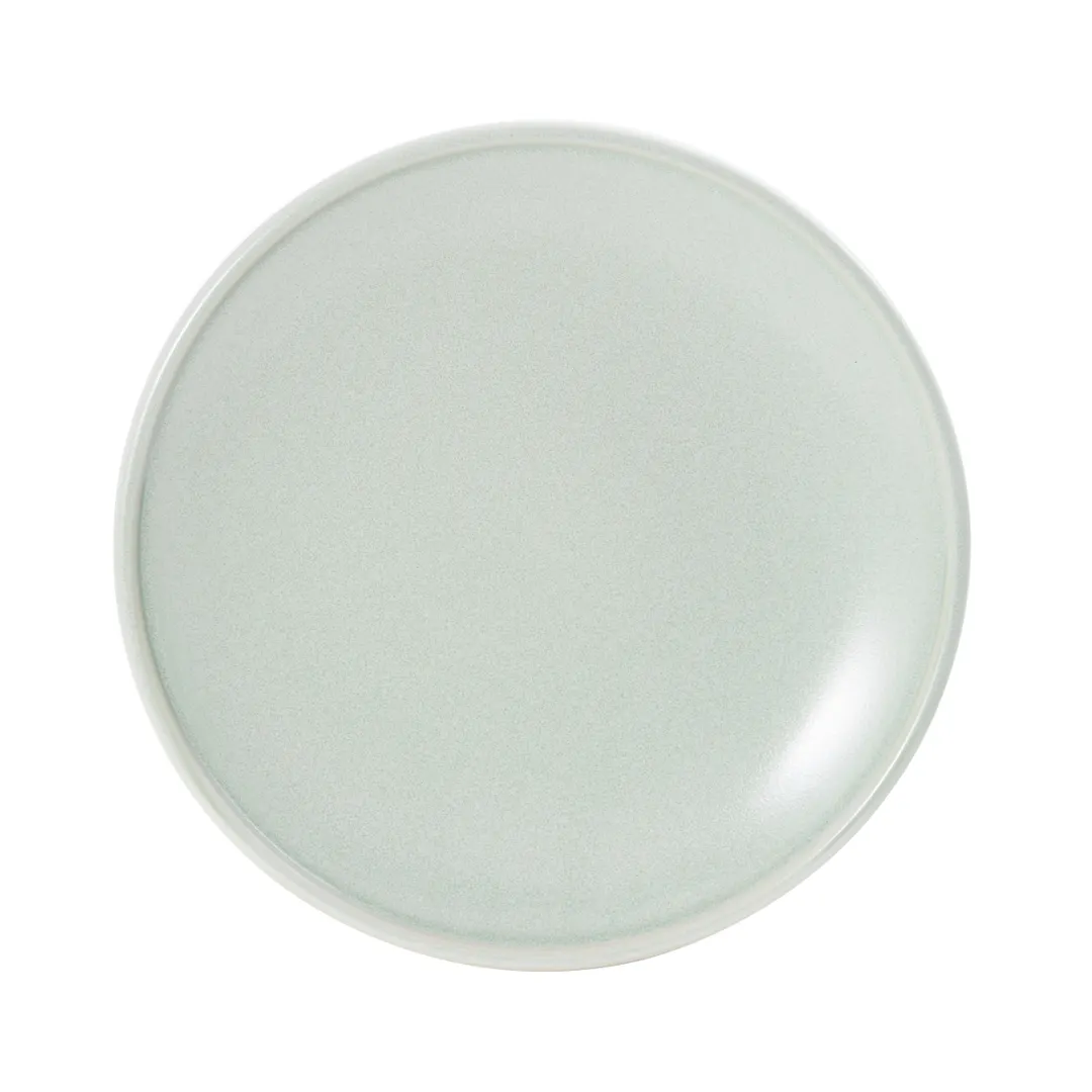 Mikasa 5256001 Jade Plate, 11" Dia., Round, Coupe Rim, Vitrified Porcelain