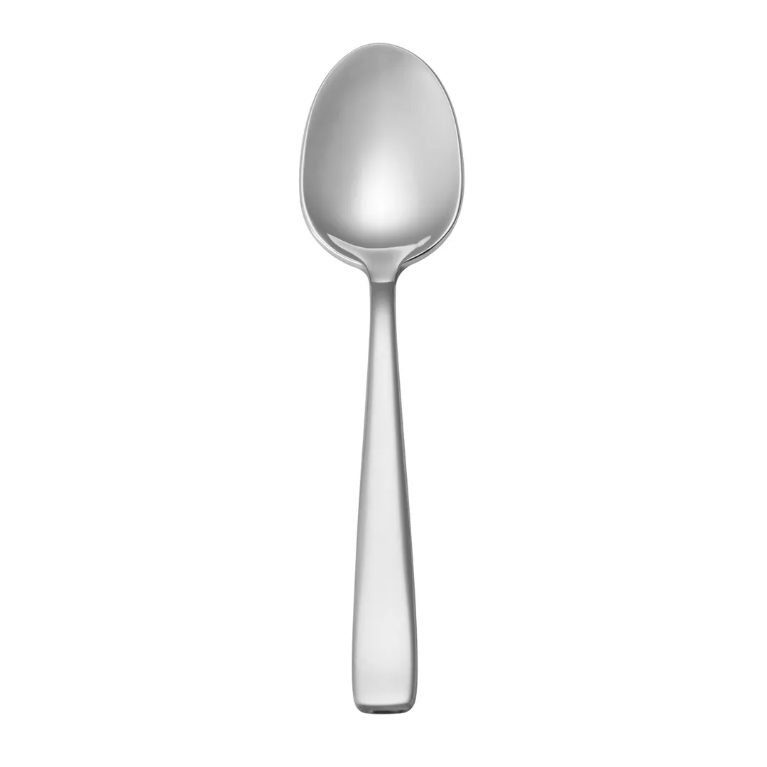 Mikasa 5257175 Flat Coffee Spoon, 6.3", 18/10 Stainless Steel, Mirror Polished - Dozen