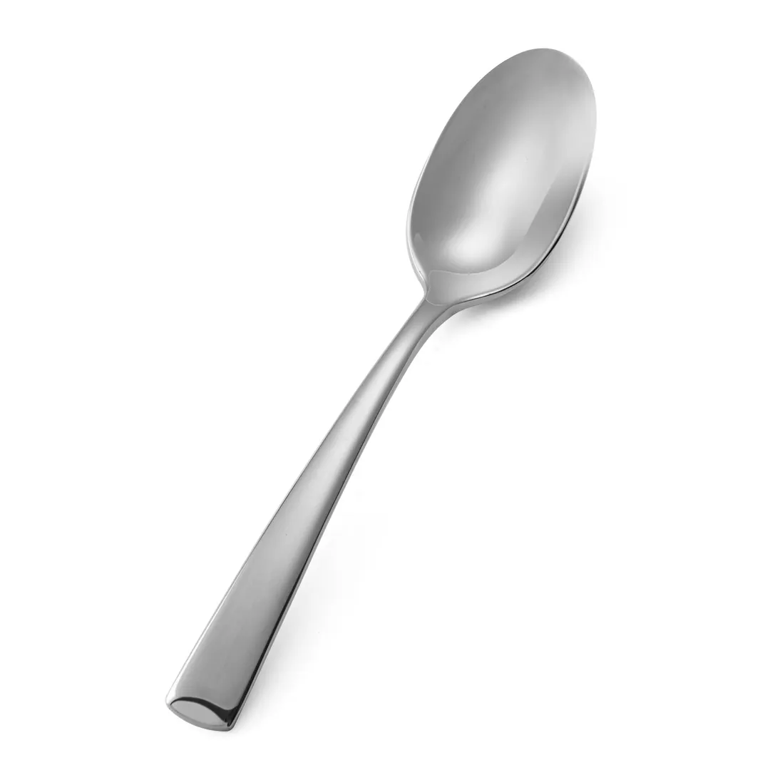 Mikasa 5257183 Dessert Spoon, 7-1/10"L, Heavy Weight, 18/10 Stainless Steel, Paro - Dozen