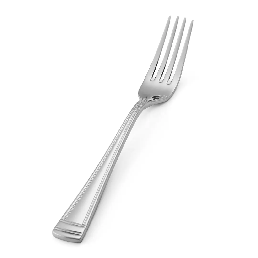 Mikasa 5257211 Fence Table Fork, 8" Heavy Weight, 18/10 Stainless Steel, Dishwasher Safe - Dozen