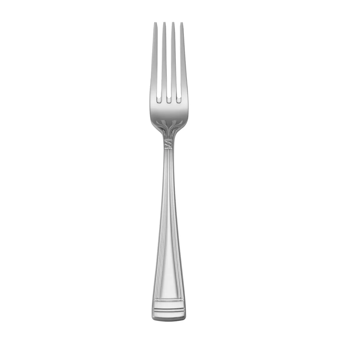 Mikasa 5257213 Fence Dessert Fork, 7", Heavy Weight, 18/10 Stainless Steel, Dishwasher Safe - Dozen