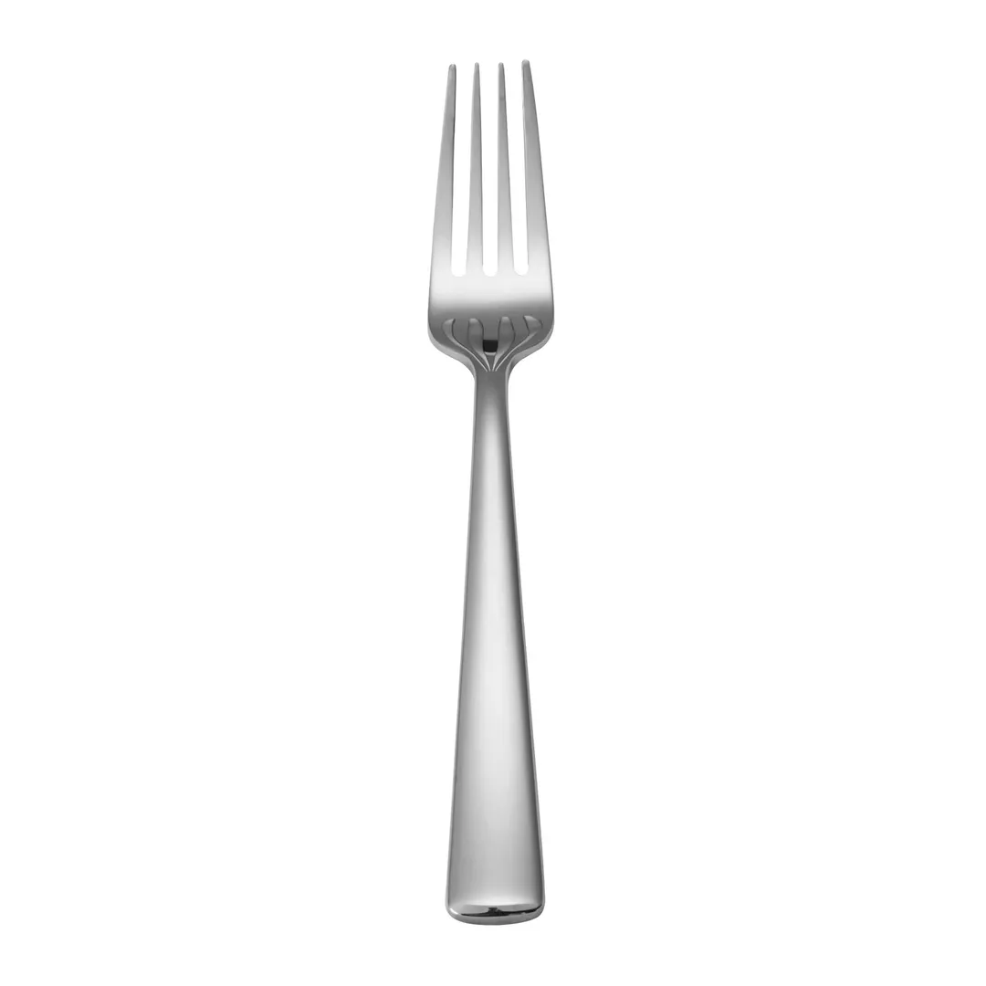 Mikasa 5257224 Strand Dessert Fork, 7-1/5"L, 18/10 Stainless Steel, Dishwasher Safe - Dozen