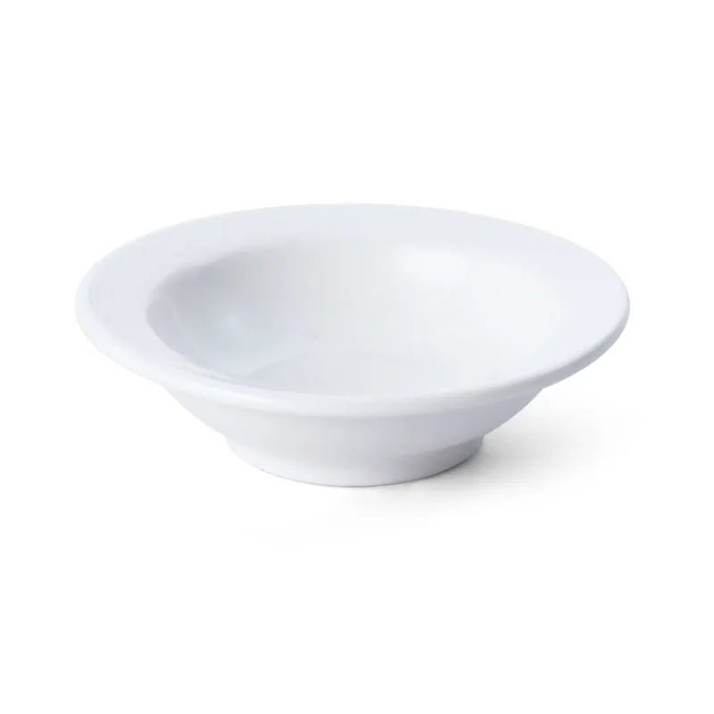 Mikasa 5260227 Linea Condiment Bowl, 2 oz., 3-1/2" dia., Cream White, Vitrified Porcelain