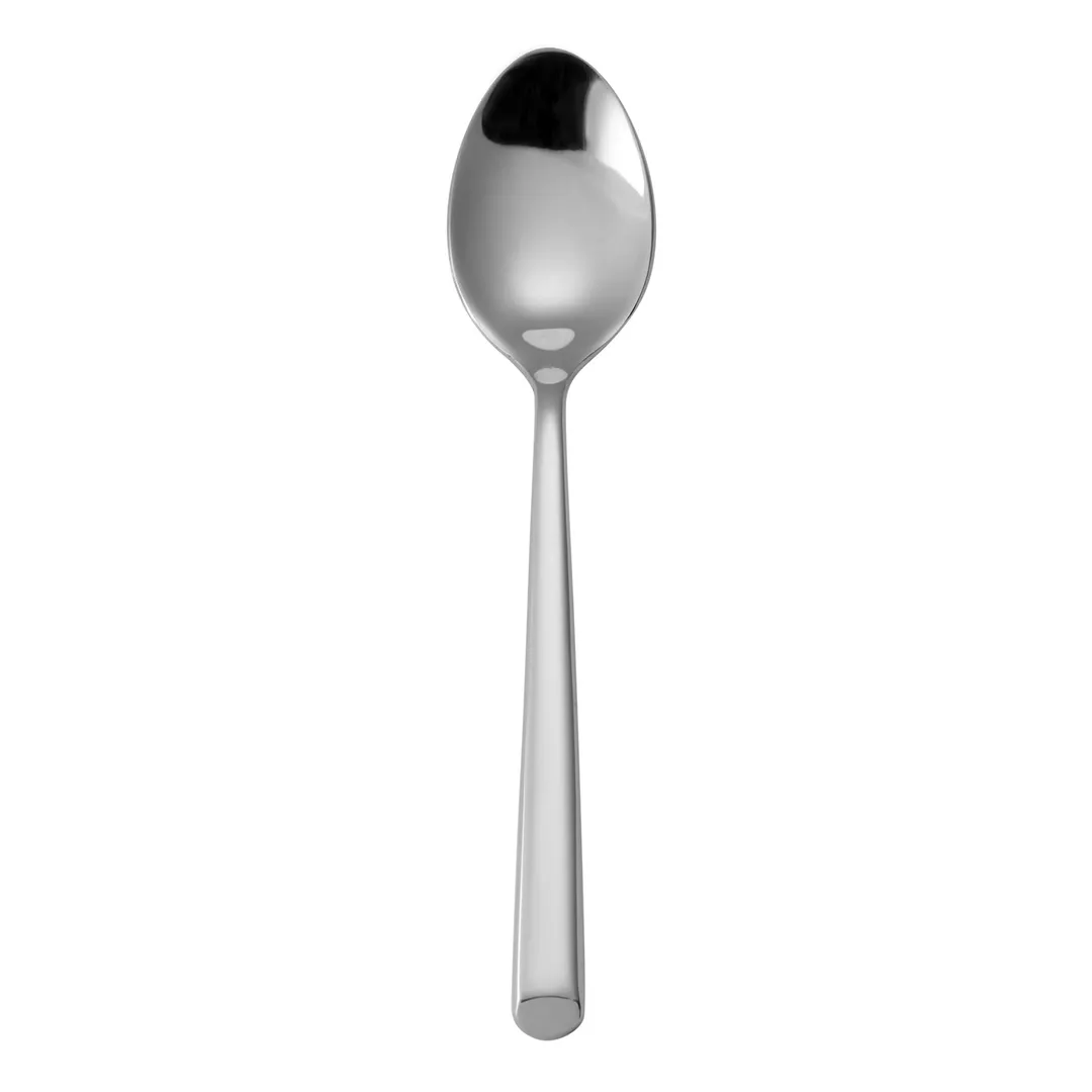 Mikasa 5262494 Firenze Dessert Spoon, 8", Heavy 18/10 Stainless Steel, Dishwasher Safe - Dozen