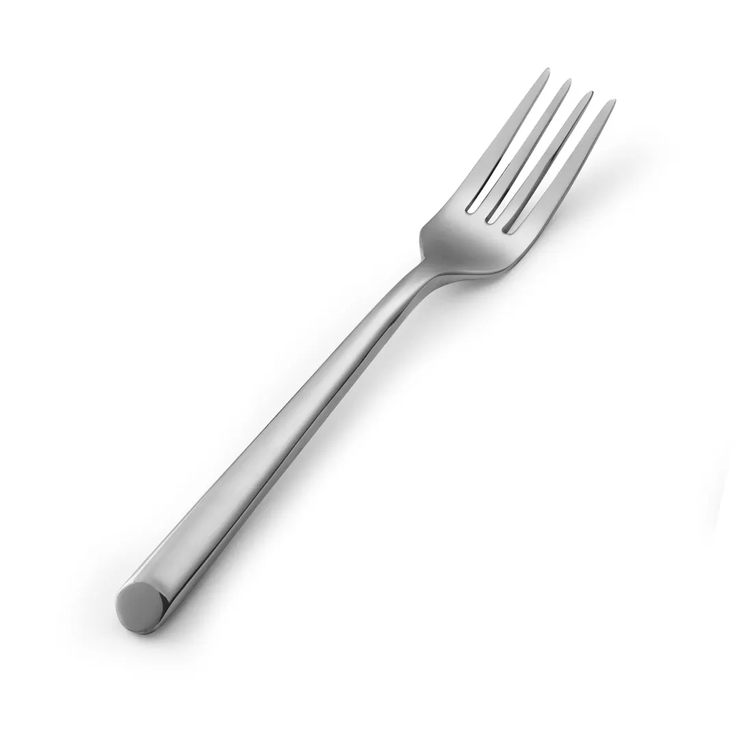 Mikasa 5262495 Firenze Dessert Fork, 7-3/10"L, 18/10 Stainless Steel, Dishwasher Safe - Dozen