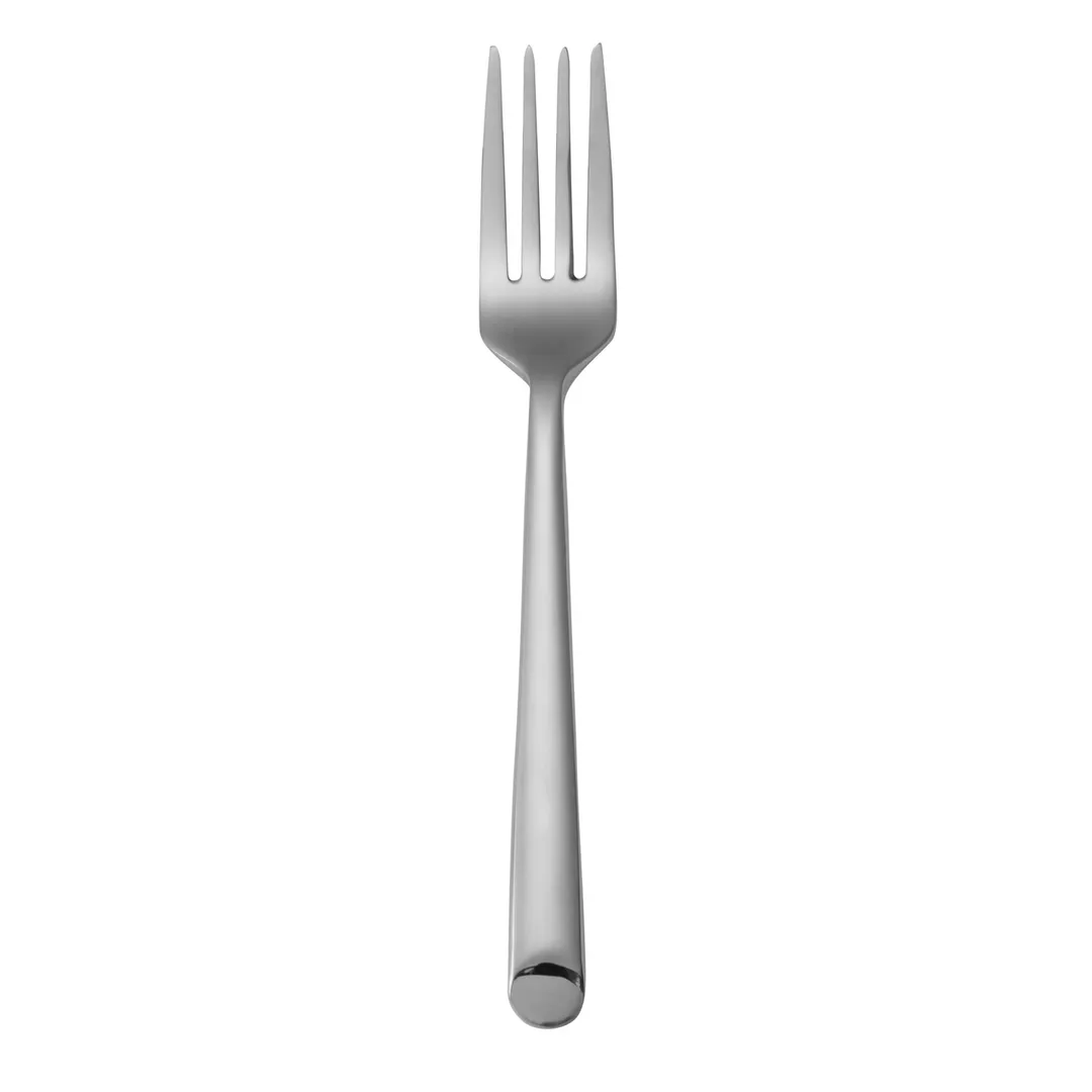 Mikasa 5262495 Firenze Dessert Fork, 7-3/10"L, 18/10 Stainless Steel, Dishwasher Safe - Dozen