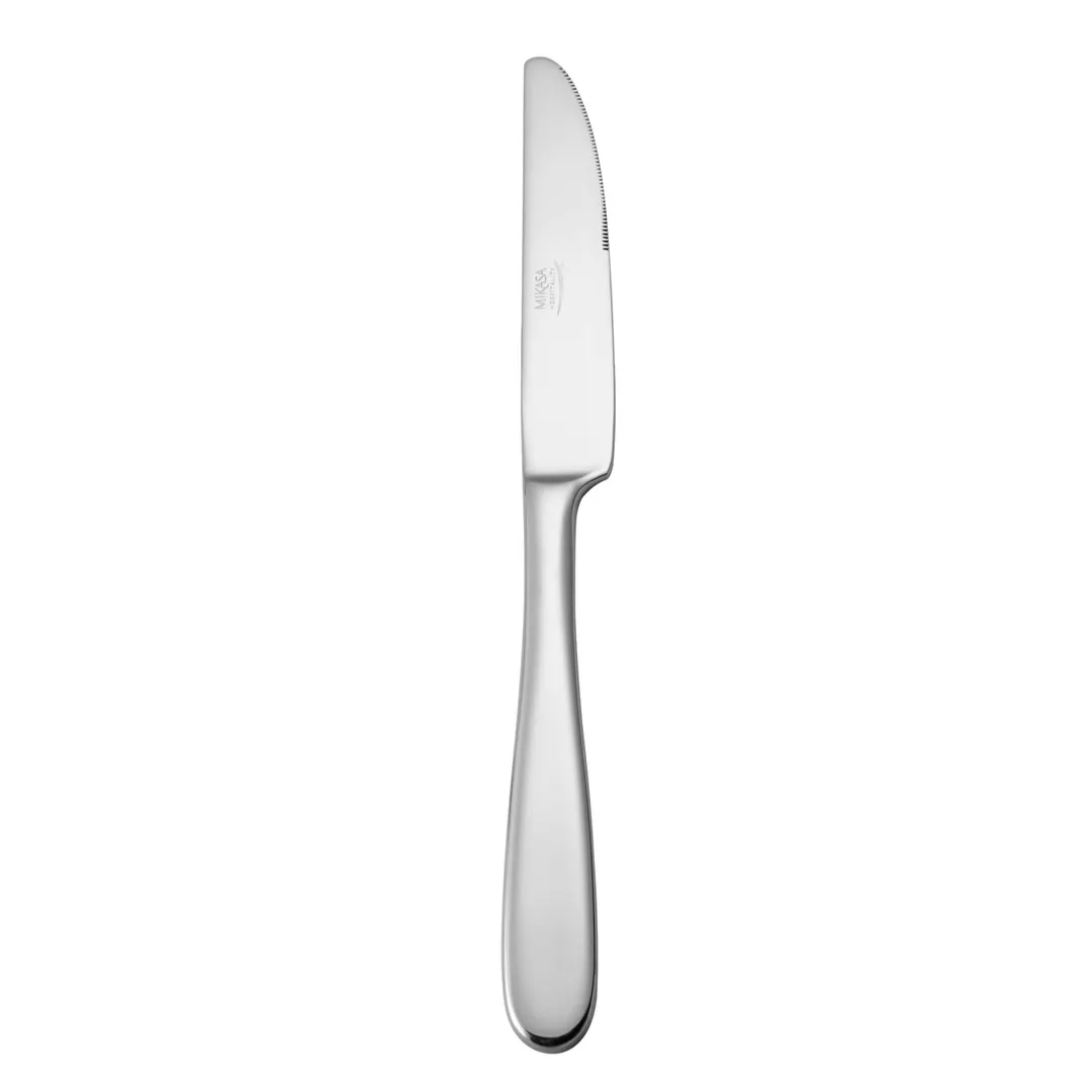 Mikasa 5268334 City Limit Dinner Knife, 9.67", Stainless Steel, Dishwasher Safe - Dozen