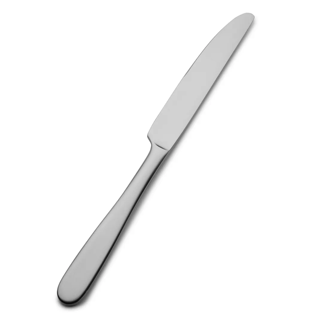 Mikasa 5268370 Dinner Knife, 9.6", Stainless Steel, City Limit Satin, Dishwasher Safe - Dozen