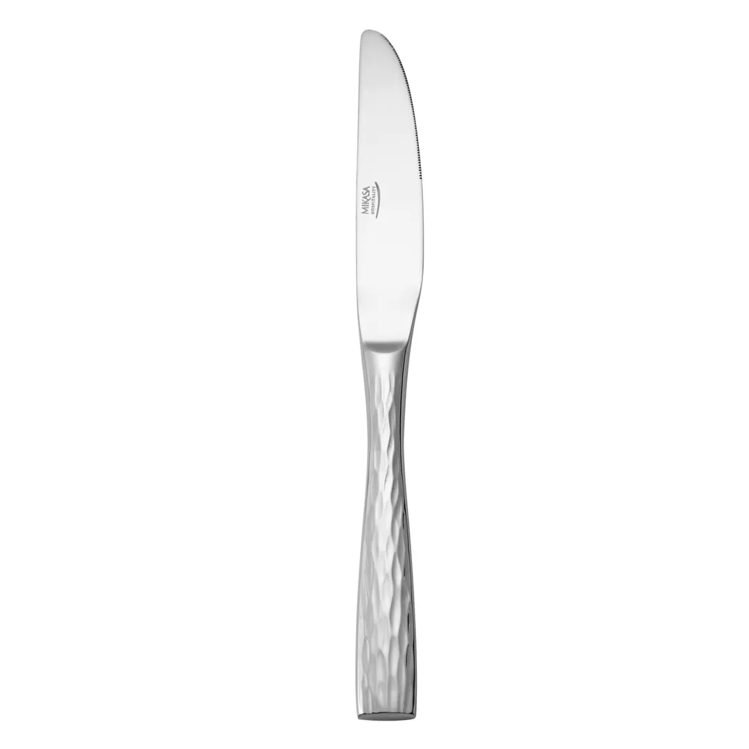Mikasa 5269093 Dinner Knife, 9.8", Stainless Steel, Dishwasher Safe, Viper - Dozen