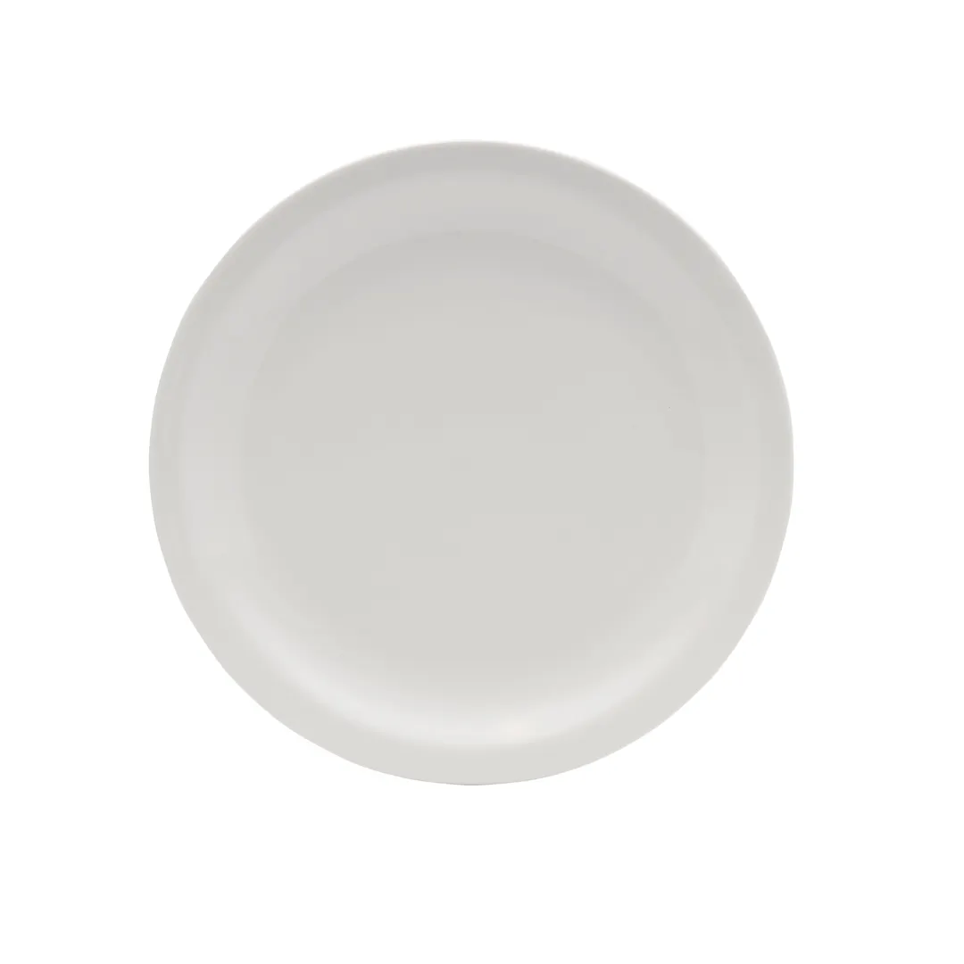 Towle Hospitality 5273005 Saratoga Round 10.25" China Plate, Dishwasher, Microwave & Oven Safe