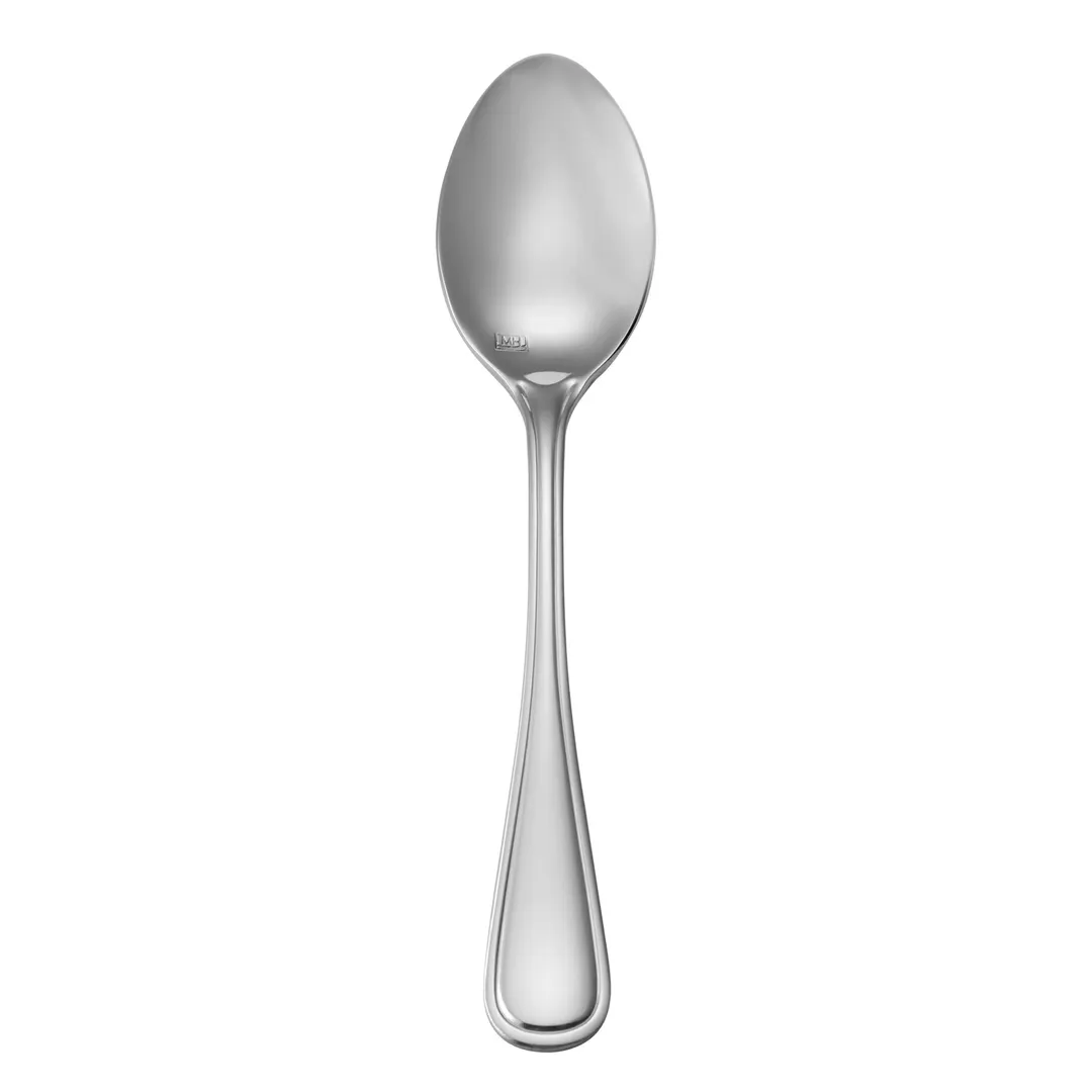 Mikasa 5273065 Dessert Spoon, 7.2" Stainless Steel, Dishwasher Safe - Dozen
