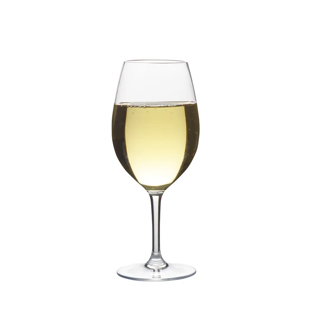 Mikasa 5275042 Wine Glass, 11oz, Tritan, White, Dishwasher, Microwave & Oven Safe