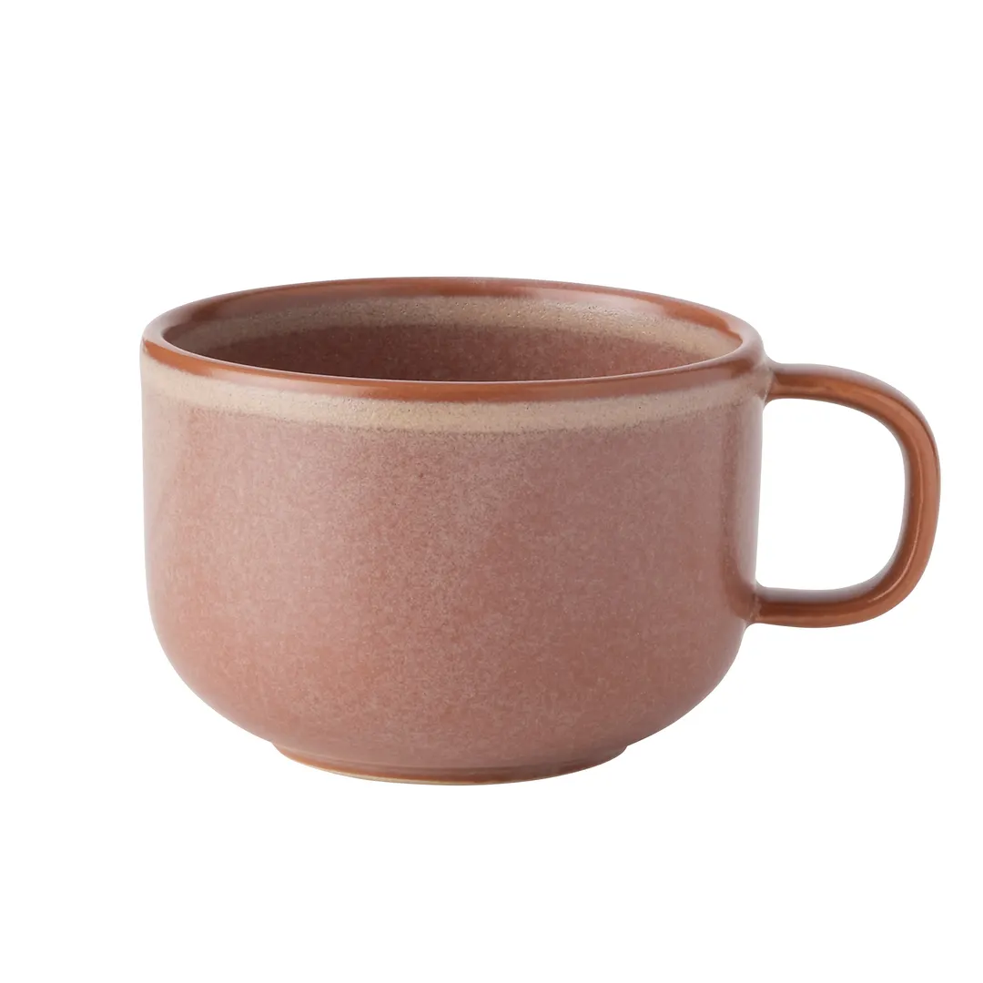 Mikasa 5275162 China Coffee Pot & Teapot, Solitude Tea Cup Brown