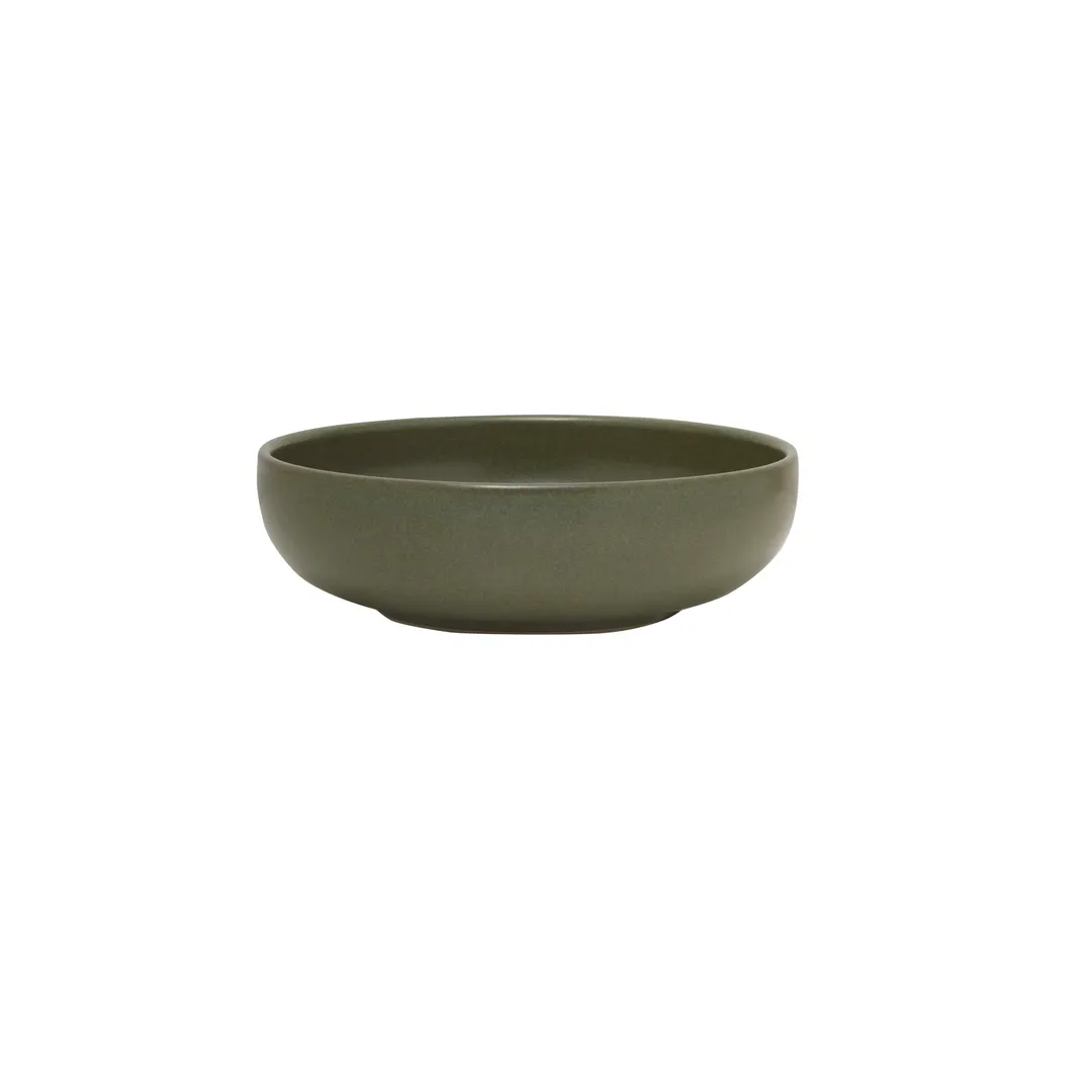 Mikasa 5275171 Solitude Bowl, 6.3", 19.6 oz., Round, Green, China, Dishwasher, Microwave & Oven Safe