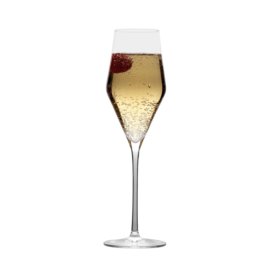 Mikasa 5275301 Claire Champagne Glass, 9.25 oz, 2.85"W x 2.85"D x 9.65"H, Flute, Stem, Glass
