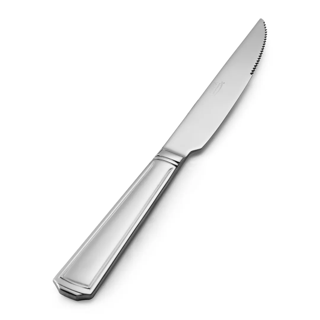 Mikasa 5275870 Steak Knife, 9-4/5"L, 18/10 Stainless Steel, Petra - 1 Dozen