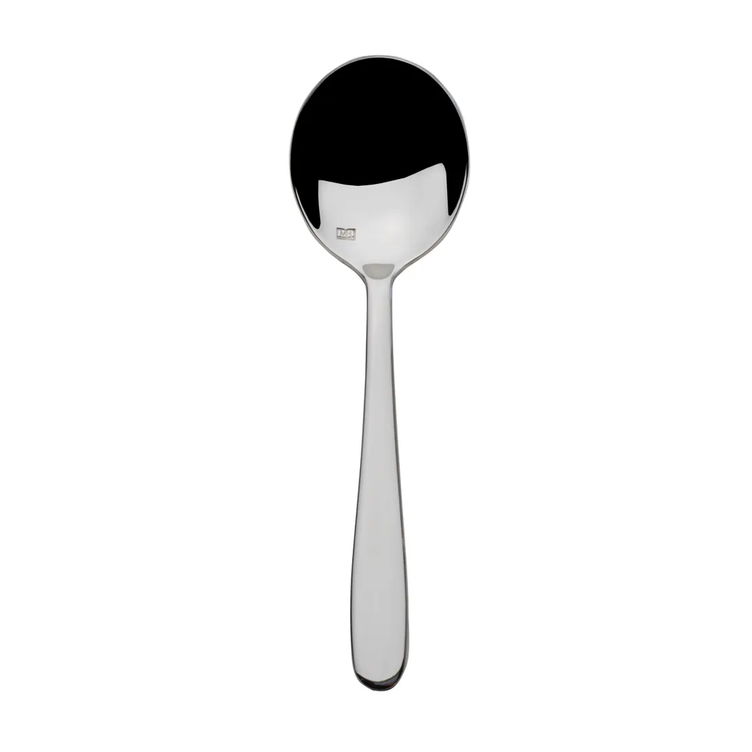 Mikasa 5275879 City Limit Bouillon Spoon, 6-1/10"L, 18/10 Stainless Steel, Sold per Dozen