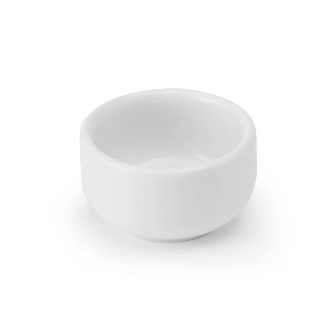 Mikasa 5302568 Meze Ramekin, 2.3 oz., Round White Porcelain, Dishwasher Safe