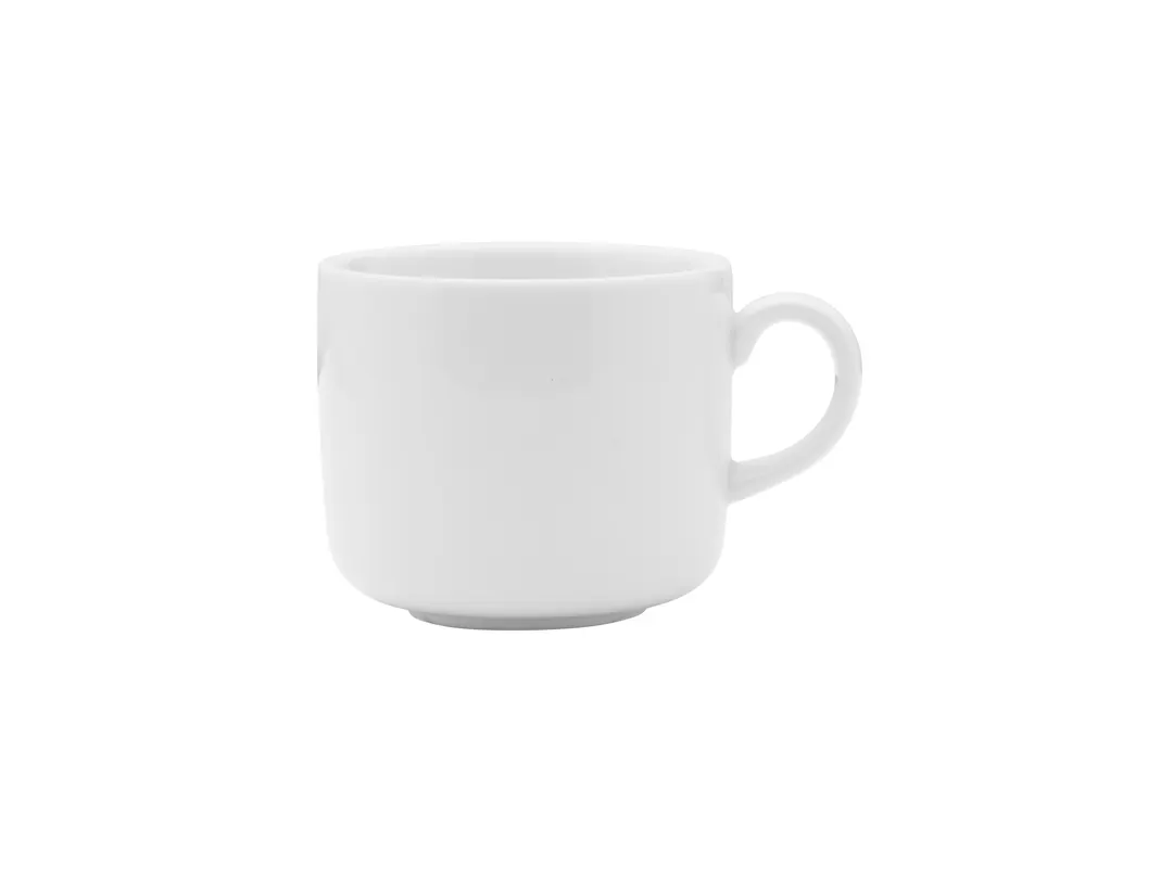 Mikasa 5302574 Isla Mug - 10.14 oz Porcelain Cup, White, Dishwasher Safe, Elegant Tableware