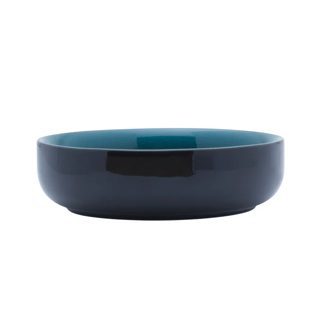 Mikasa 5302670 Canvas Hunt Club Salad Bowl, 6"W, 16.9 oz., Porcelain, Dishwasher Safe