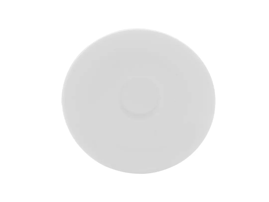 Mikasa 5302840 Galleria Saucer, 5" W Diameter, White Porcelain, Dishwasher Safe