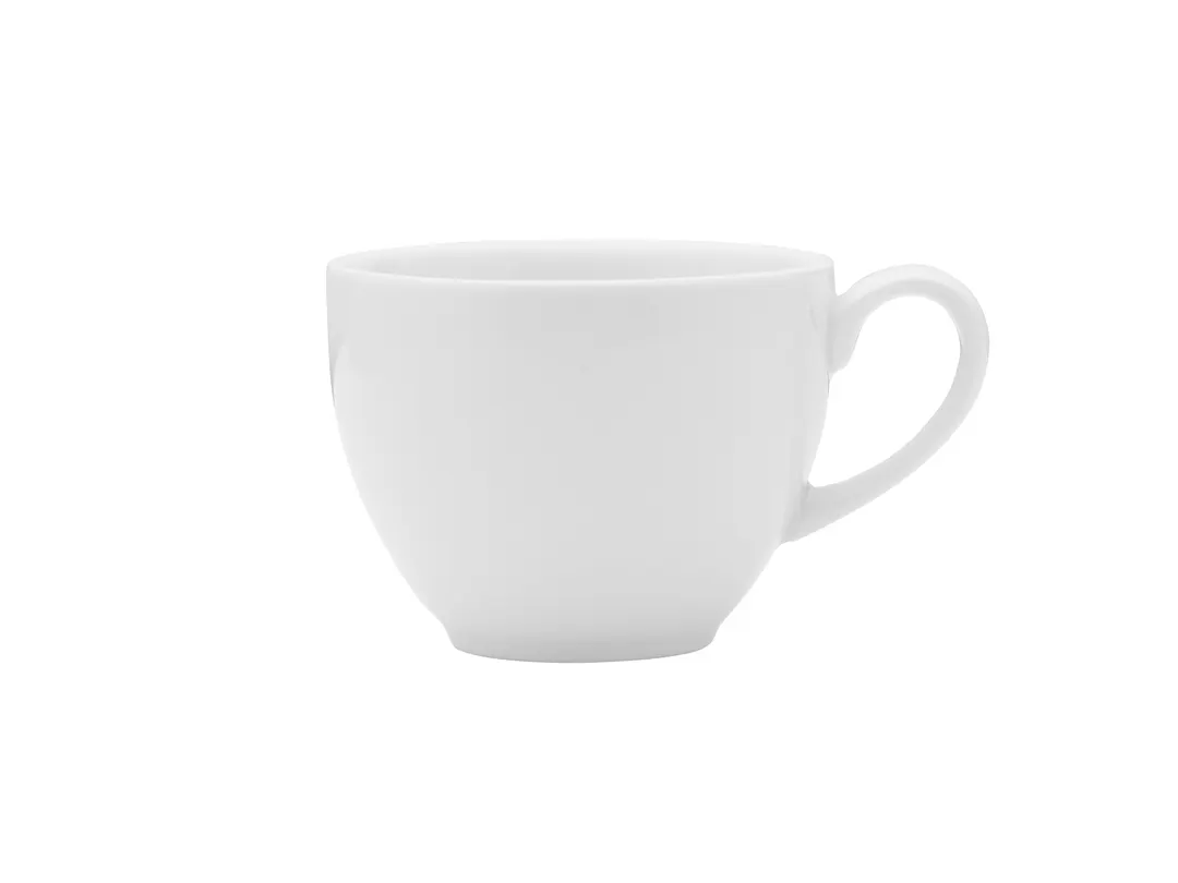 Mikasa 5302861 Galleria Cup – 6.76 Oz (200 ml) Porcelain White Cup, Dishwasher Safe, White
