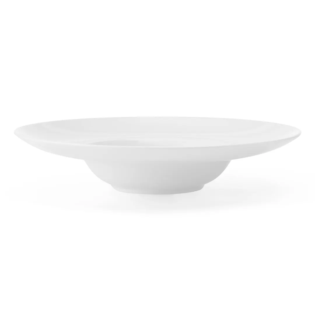 Mikasa 5303435 China Plate, 11" Round, Deep, 12.35 oz., Porcelain, White