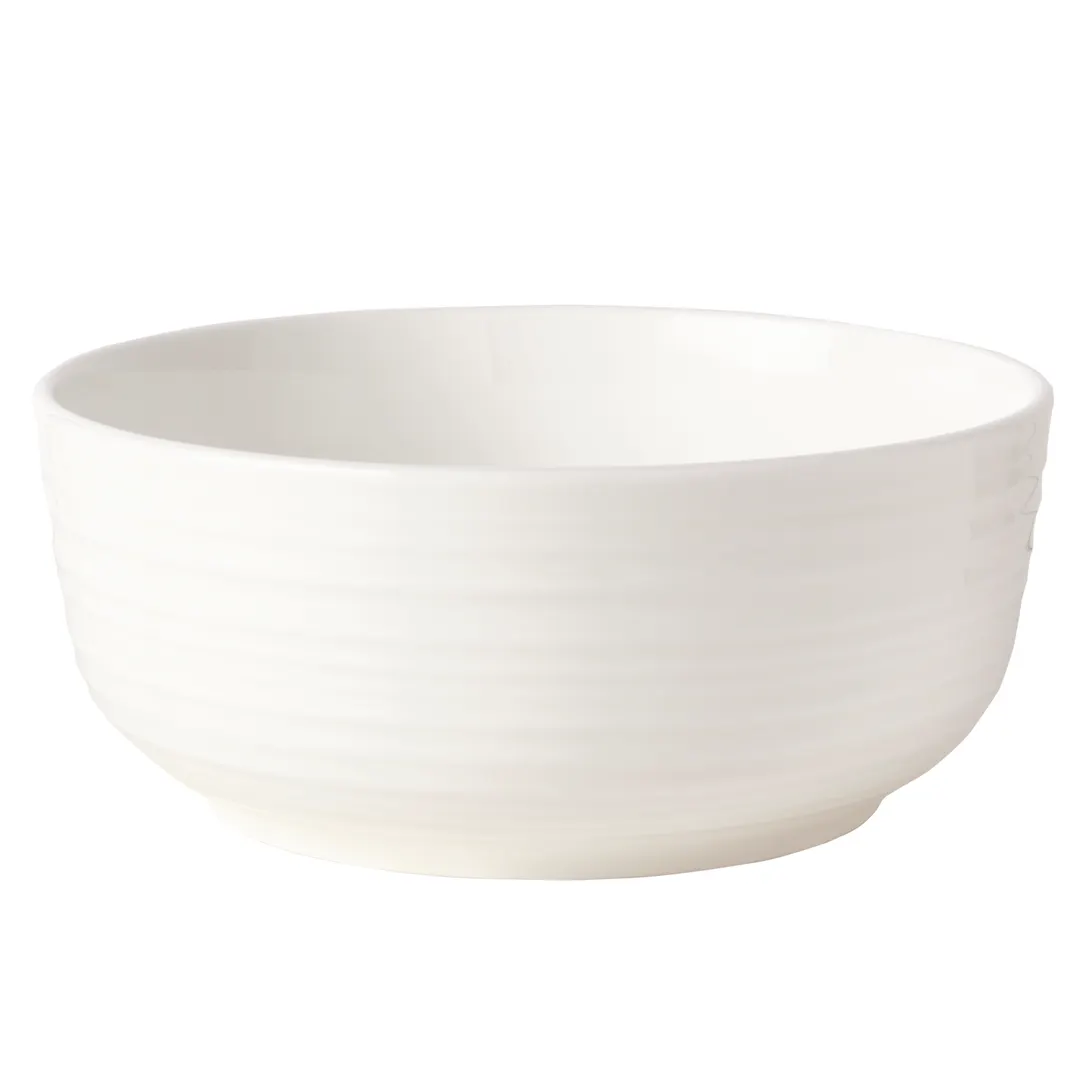Mikasa 5308919 Callisto Bowl, 5" Round Bone China, Callisto White, General Use