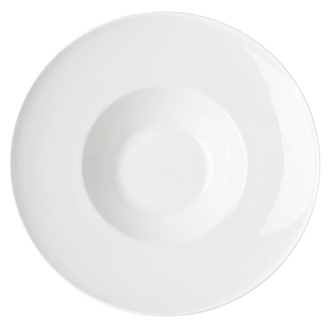 Mikasa 5312402 Callisto Plate, 10" Round, 32.11 oz., Bone China, White, Dishwasher Safe