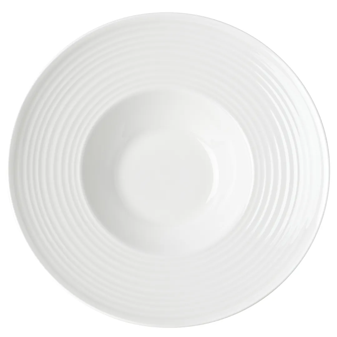 Mikasa 5312408 Callisto Plate - 9" Round Bone China, White, 22.984 oz, Dishwasher Safe - MIK-5312408