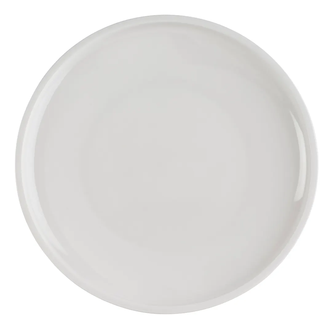 Mikasa 5312713 Gordon Plate, 6.3" Wide Rim, Round, Bone China, White