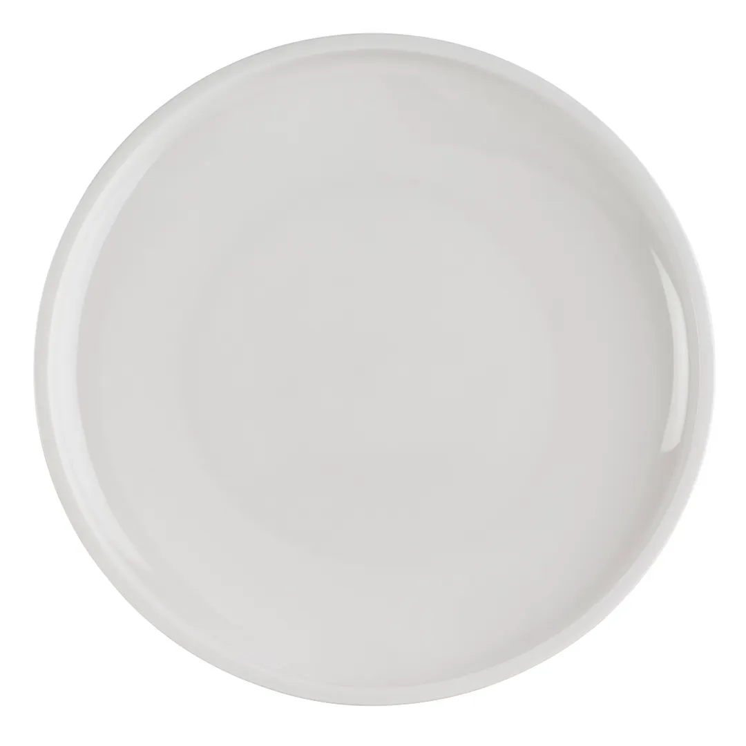 Mikasa 5312716 Gordon Plate, 10" Wide Rim, Round, Bone China, White