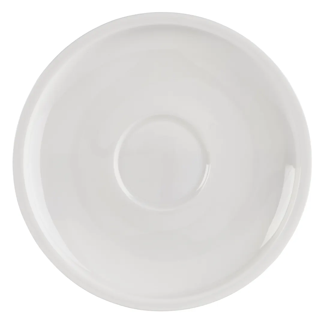 Mikasa 5312749 Gordon Saucer, 6.3" Wide Rim, White Bone China Round Shape
