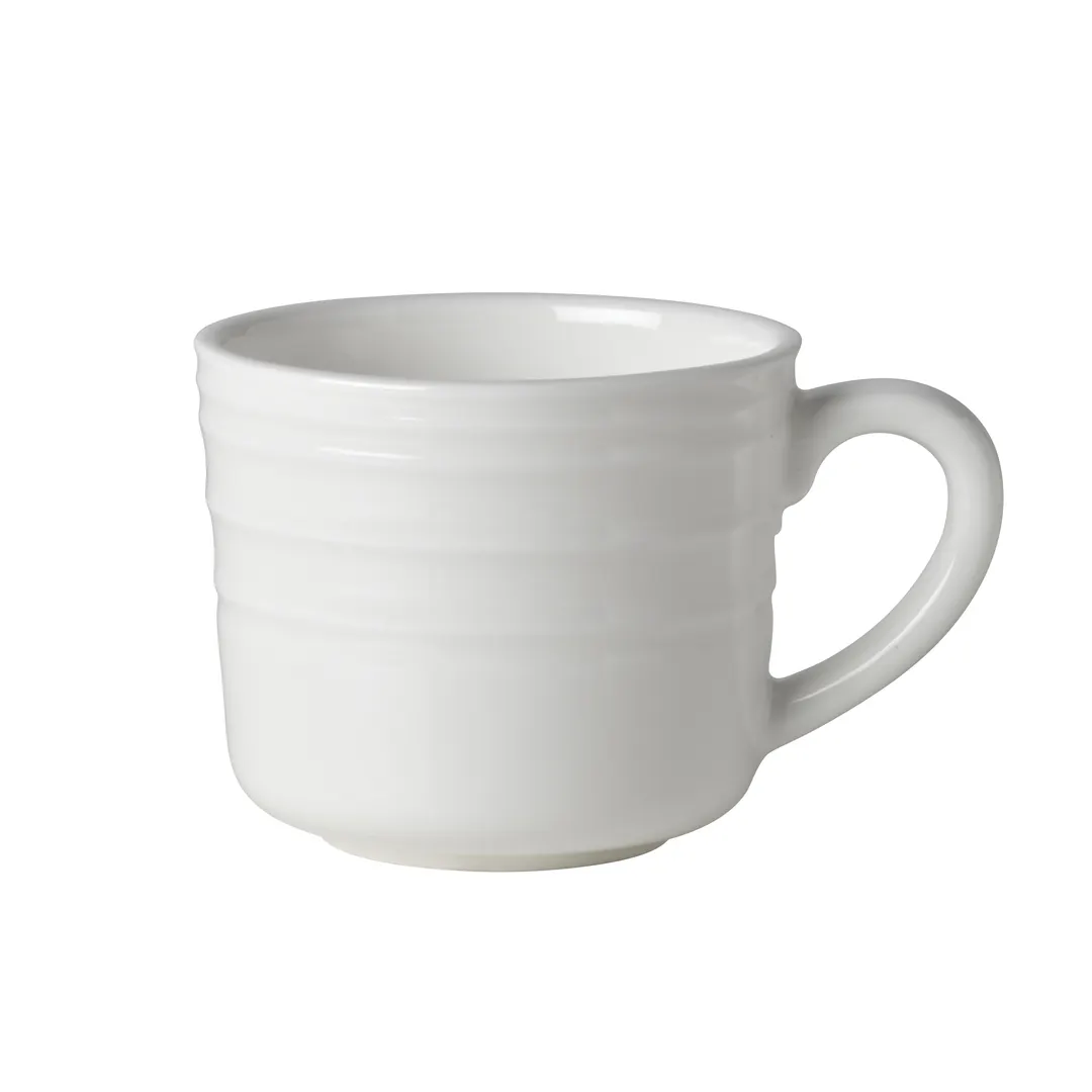 Mikasa 5313172 China Cup – 2.4" Diameter, 3.7oz, White Bone China, Melinda Collection