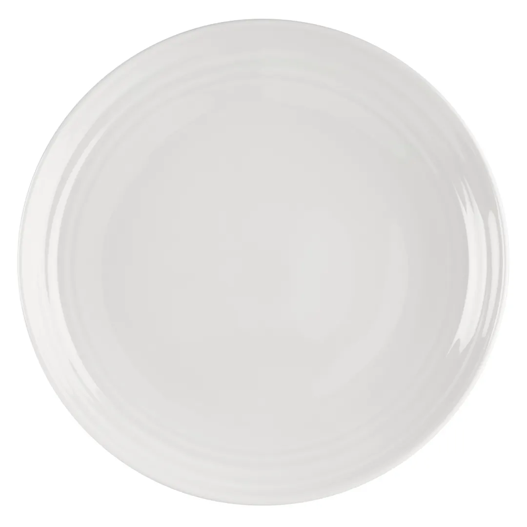 Mikasa 5313793 China Plate, 11.25" Round Coupe, Bone China, White, Dishwasher Safe
