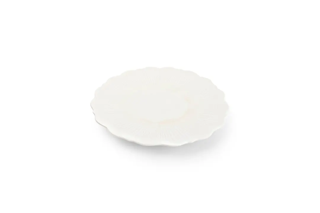 Chic 5314522 Round Porcelain Dinner Plate, 8.46" White, Dishwasher, Microwave & Oven Safe
