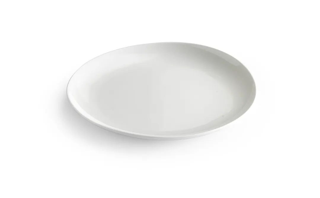 Chic 5314524 Coupe Plate - 6.7" White Porcelain Round Dinnerware, Dishwasher, Microwave & Oven Safe