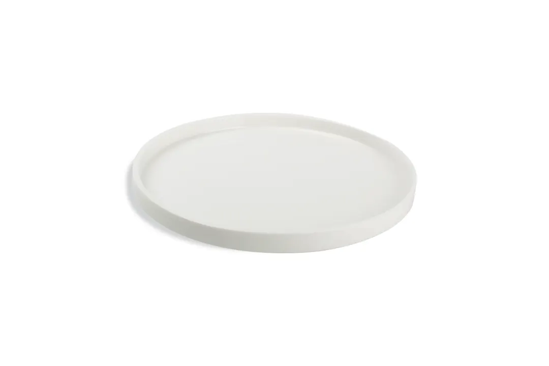Chic 5314733 Coupe Plate – 9.5" Porcelain Plate, Stackable, Dishwasher, Microwave & Oven Safe Verso