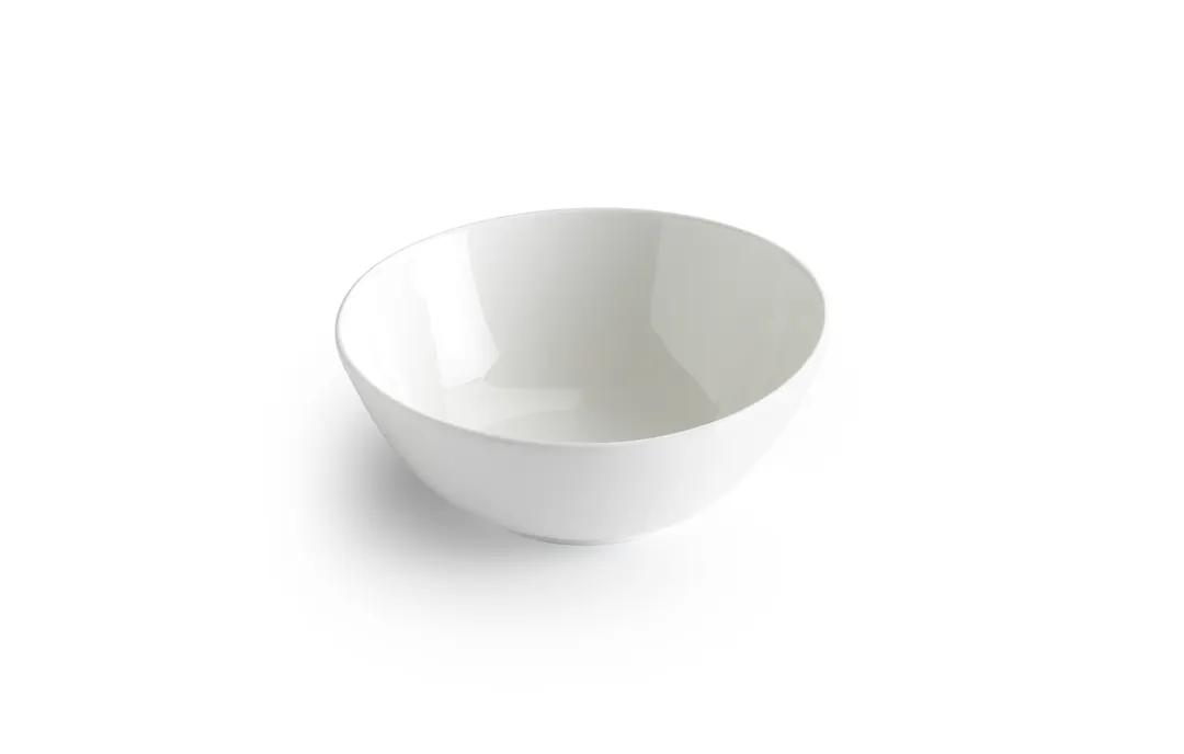 Chic 5314774 - Round Porcelain Bowl, 4" , 5 oz, Dishwasher, Microwave & Oven Safe, Perla Finish