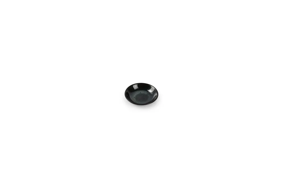 F2D 5314991 Round Porcelain Bowl, 3" Diameter, 3 oz Capacity, Blue, Microwave & Oven Safe