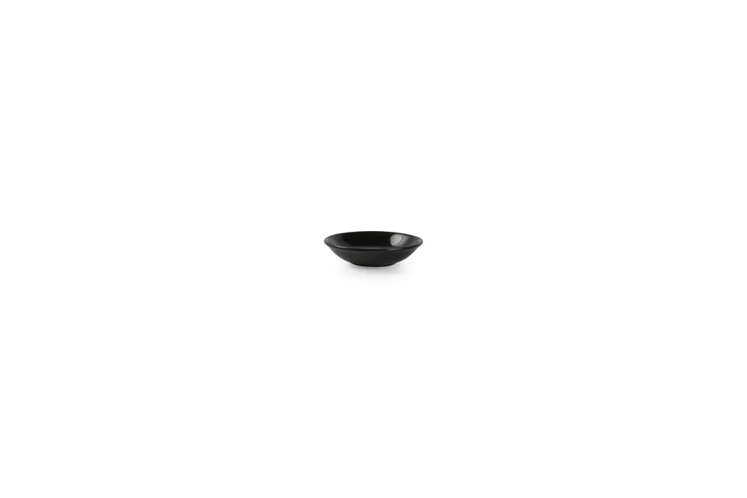 F2D 5314991 Round Porcelain Bowl, 3" Diameter, 3 oz Capacity, Blue, Microwave & Oven Safe