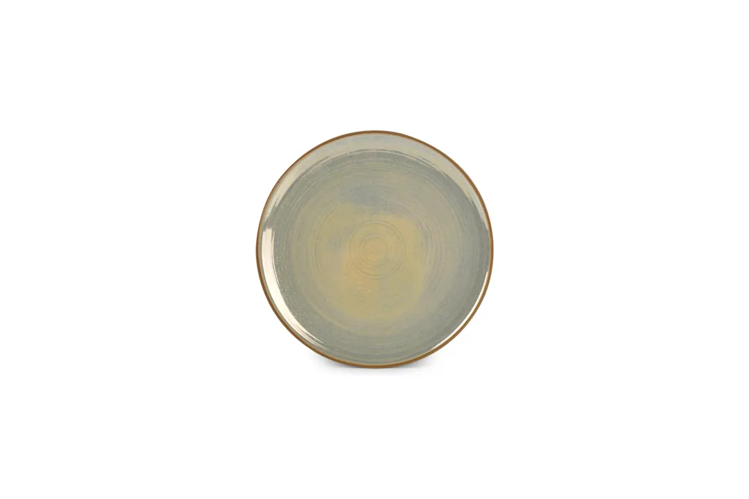 Chic 5315247 Ostra Coupe Plate, 11.81" Round Porcelain, Ostra Tan, Dishwasher Microwave Oven Safe